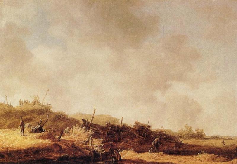 Jan van Goyen Landscape with Dune oil painting image
